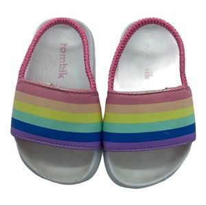 tombik Rainbow Ankle Strap Toddler Size 6 Sandals